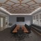 Ekena Millwork 66 56W x 66 56H x 38T Large Cameron Decorative Fretwork Wood Ceiling Panels, Cherry CELW67X67X0375CAMCH - alternate 10